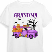 Personalized Halloween Grandma Boo Crew Truck T Shirt AG192 23O47 thumb 1