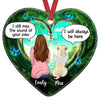 Personalized Dog Memo Forest Heart Ornament AG191 30O31 1