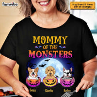 Personalized Halloween Dog Pumpkin T Shirt AG193 23O47 thumb 1