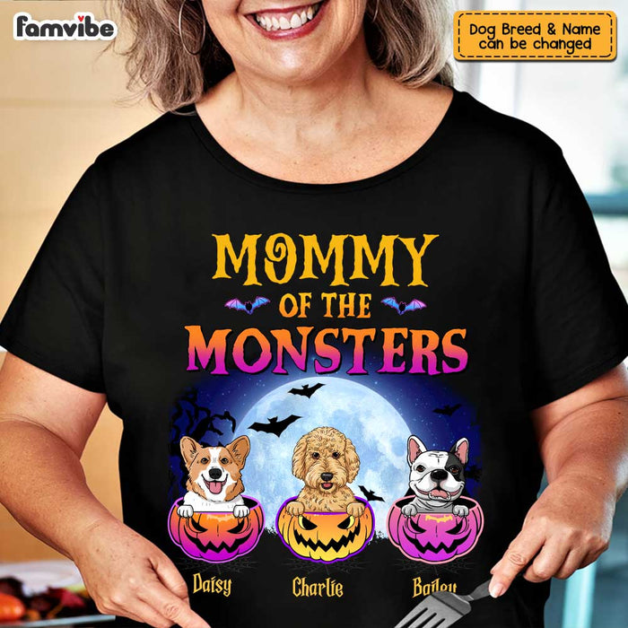 Personalized Halloween Dog Pumpkin T Shirt AG193 23O47 1