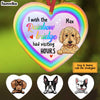 Personalized Rainbow Bridge Dog Cat Memo Heart Ornament AG194 23O34 1