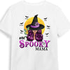 Personalized Halloween Mom T Shirt AG202 85O31 1