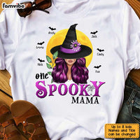 Personalized Halloween Mom T Shirt AG202 85O31 thumb 1