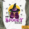 Personalized Halloween Mom T Shirt AG202 85O31 1