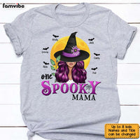 Personalized Halloween Mom T Shirt AG202 85O31 thumb 1