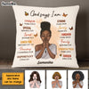 Personalized God Says I Am Pillow AG212 30O47 1