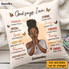 Personalized God Says I Am Pillow AG212 30O47 1