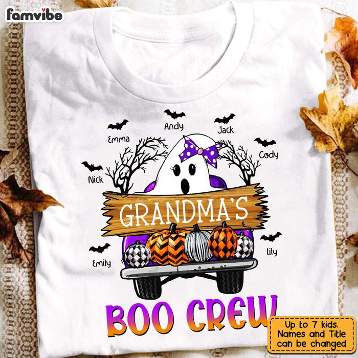 Personalized Halloween Grandma T Shirt AG203 85O31 1