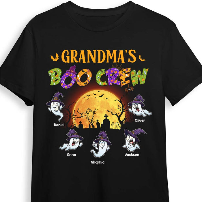 Personalized Grandma Boo Crew T Shirt AG203 30O28 1