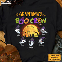 Personalized Grandma Boo Crew T Shirt AG203 30O28 thumb 1