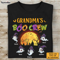 Personalized Grandma Boo Crew T Shirt AG203 30O28 thumb 1