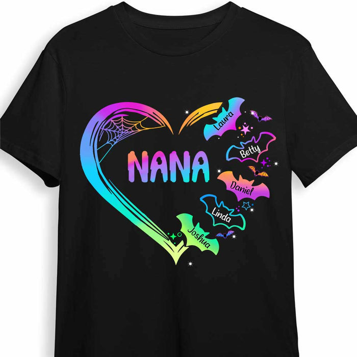 Personalized Halloween Grandma T Shirt AG202 85O34 1