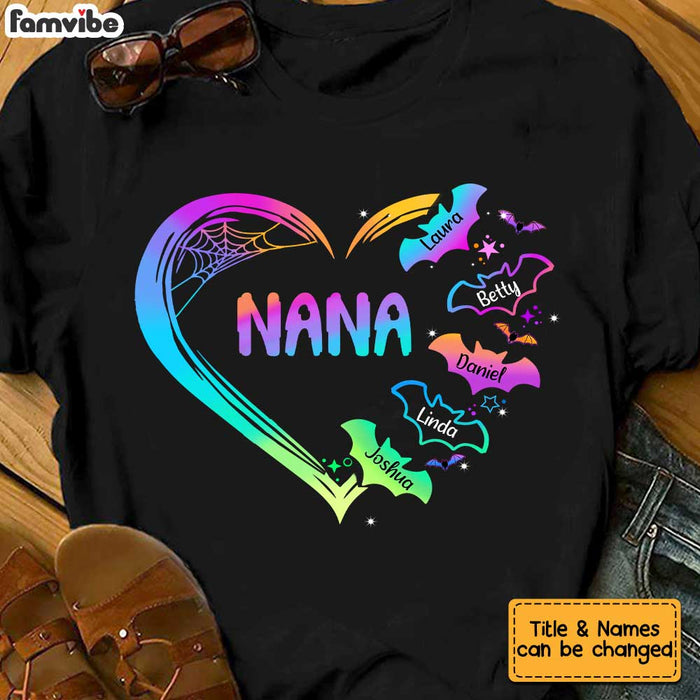 Personalized Halloween Grandma T Shirt AG202 85O34 1