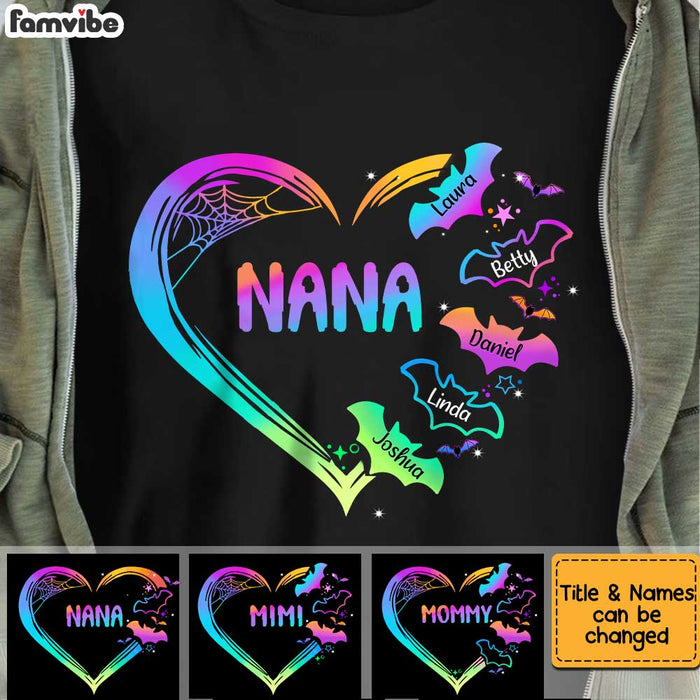 Personalized Halloween Grandma T Shirt AG202 85O34 1