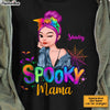 Personalized Halloween Mom Spooky Mama T Shirt AG205 23O34 1