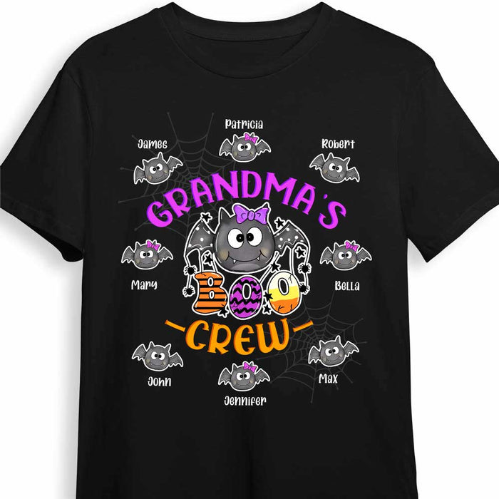 Personalized Halloween Grandma's Boo Crew T Shirt AG201 23O47 1