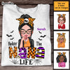 Personalized Halloween Rockin' Grandma Life T Shirt AG202 30O47 1
