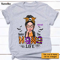 Personalized Halloween Rockin' Grandma Life T Shirt AG202 30O47 thumb 1
