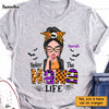 Personalized Halloween Rockin' Grandma Life T Shirt AG202 30O47 1