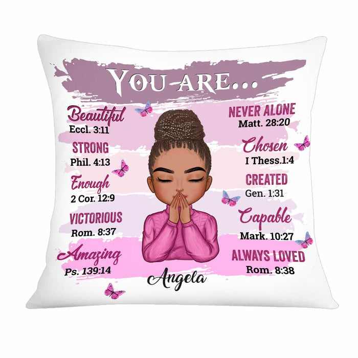 Double-Sided Cozy Throw Pillow - Grandma's Prayers in 2023