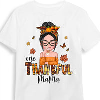 Personalized One Thankful Mama Fall T Shirt AG211 32O28 thumb 1