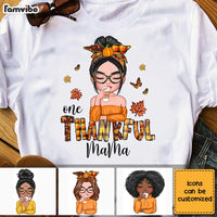 Personalized One Thankful Mama Fall T Shirt AG211 32O28 thumb 1