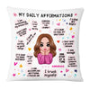 Personalized My Daily Affirmations Pillow AG206 58O53 1