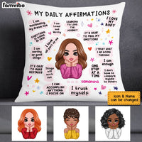 Personalized My Daily Affirmations Pillow AG206 58O53 thumb 1
