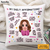 Personalized My Daily Affirmations Pillow AG206 58O53 1