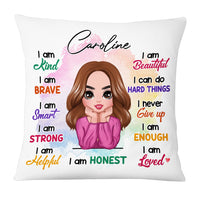 Personalized I Am Kind I Am Smart Kids Affirmations Pillow AG213 58O53 thumb 1
