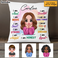 Personalized I Am Kind I Am Smart Kids Affirmations Pillow AG213 58O53 thumb 1
