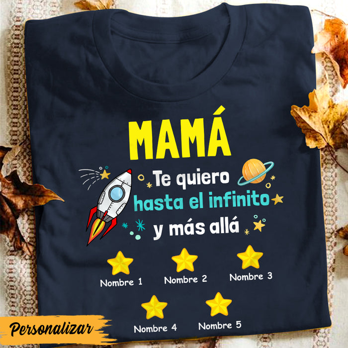 Personalized Abuelo Te quiero Spanish Grandpa I Love You T Shirt AP166 67O47 1