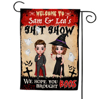 Personalized Halloween Couple Flag AG211 30O53 thumb 1