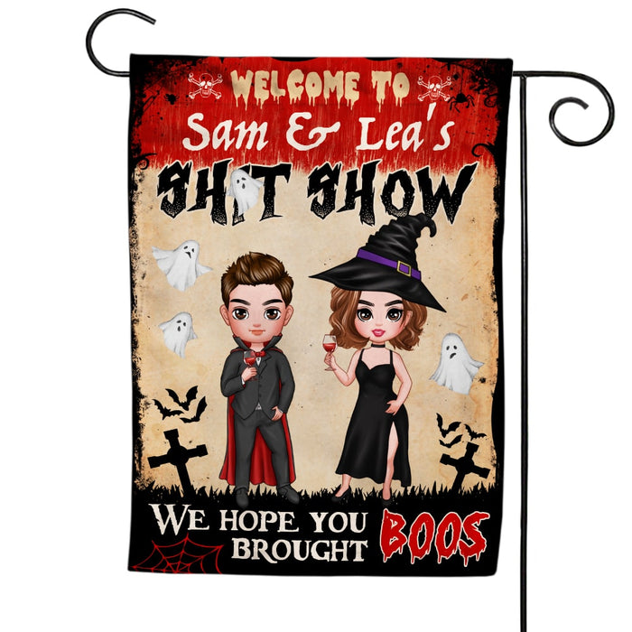 Personalized Halloween Couple Flag AG211 30O53 1