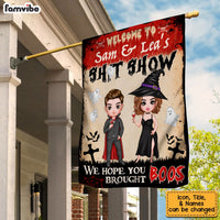 Personalized Halloween Couple Flag AG211 30O53 thumb 1