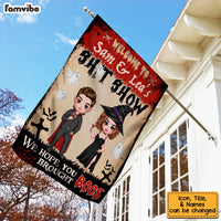 Personalized Halloween Couple Flag AG211 30O53 thumb 1