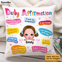 Personalized Daily Affirmation Pillow AG214 85O31 thumb 1