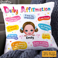 Personalized Daily Affirmation Pillow AG214 85O31 thumb 1