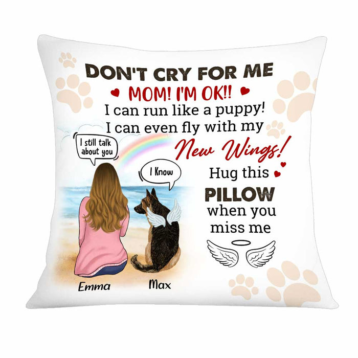 Personalized You Are Not Just a Dog You Are My Sanity Pillow AG217 58O34 1