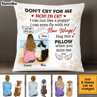 Personalized You Are Not Just a Dog You Are My Sanity Pillow AG217 58O34 thumb 1