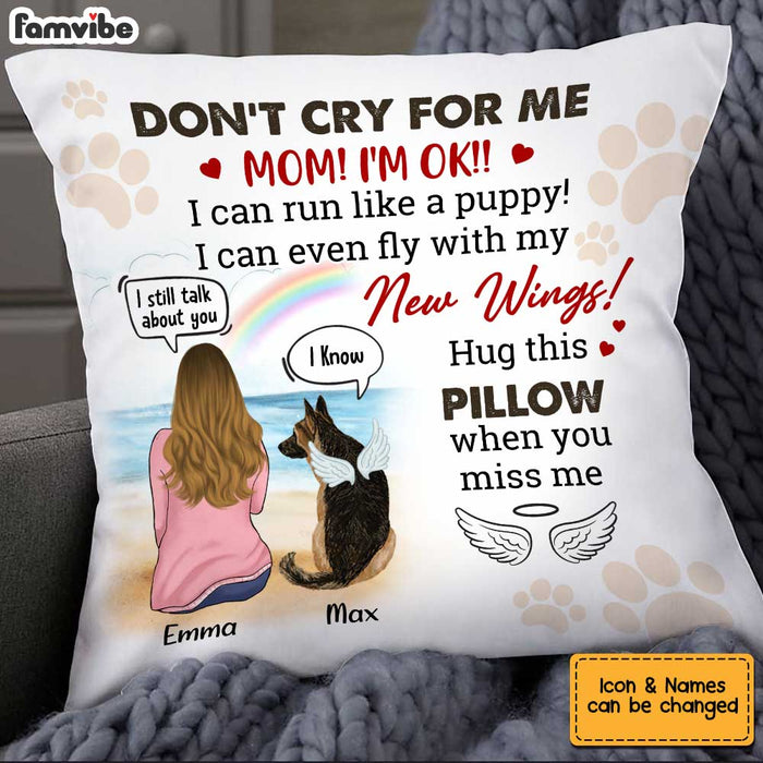 Personalized You Are Not Just a Dog You Are My Sanity Pillow AG217 58O34 1