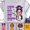 Personalized Halloween Legend Grandma T Shirt AG303 32O34 1