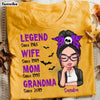 Personalized Halloween Legend Grandma T Shirt AG303 32O34 1