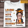 Personalized Fall Legend Grandma T Shirt AG231 32O47 1