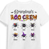 Personalized Grandma's Boo Crew Cute Spiders Halloween T Shirt AG256 32O28 1