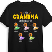 Personalized Halloween Grandma Dinosaur Belongs To T Shirt AG221 23O53 thumb 1