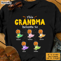 Personalized Halloween Grandma Dinosaur Belongs To T Shirt AG221 23O53 thumb 1