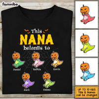 Personalized Halloween Grandma Dinosaur Belongs To T Shirt AG221 23O53 thumb 1