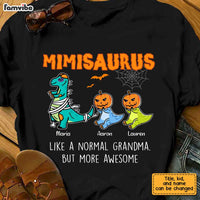 Personalized Halloween Grandmasaurus Dinosaur T Shirt AG225 23O34 thumb 1