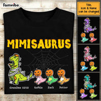 Personalized Halloween Grandmasaurus Dinosaur T Shirt AG223 23O47 thumb 1